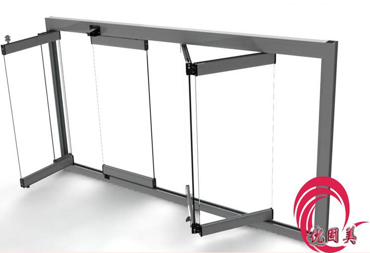 高檔無框折疊窗隱形窗陽臺玻璃窗安裝產(chǎn)品展示